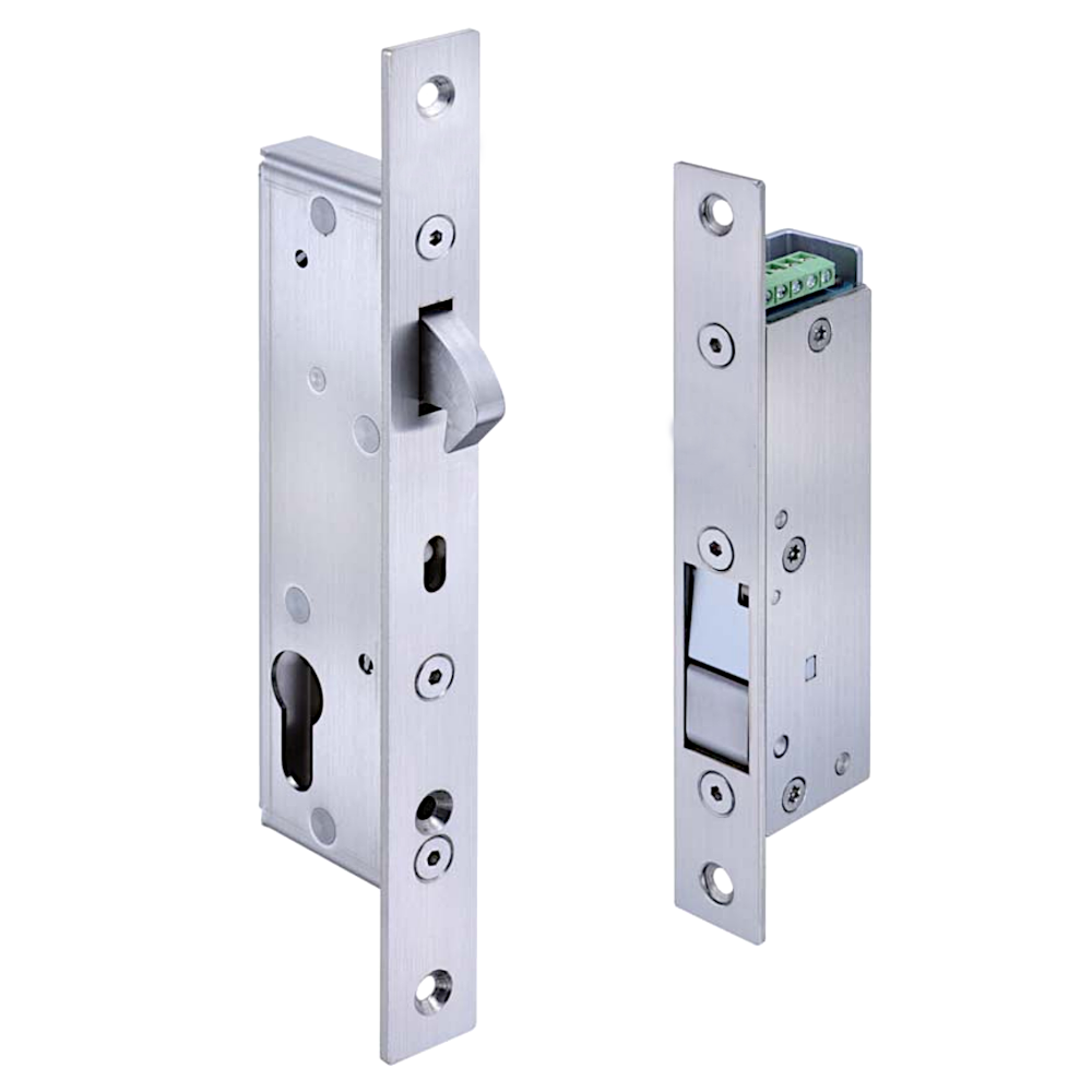 ICS GK1900 Series Electric Strike 12/24VDC Fail Secure Latch Monitor & Hookbolt Lock - Silver