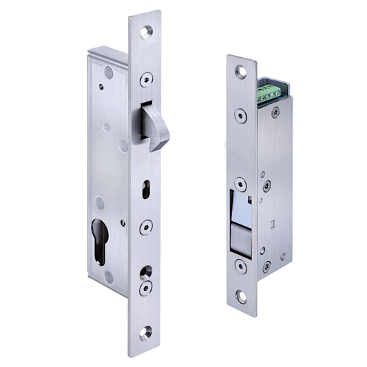 ICS GK1900 Series Electric Strike 12/24VDC Fail Secure Latch Monitor & Hookbolt Lock - Silver