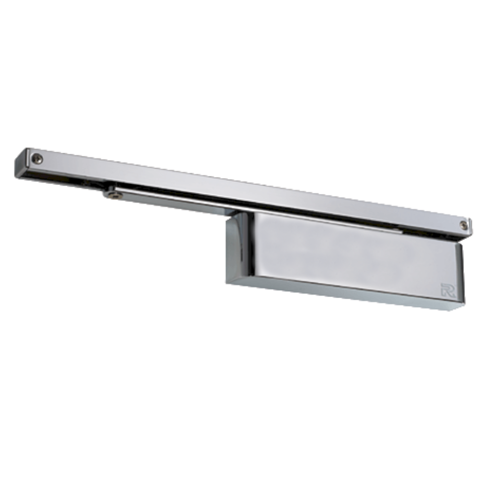 RUTLAND Fire Rated TS.11205 Slide Arm Door Closer Size EN 2-5 Silver