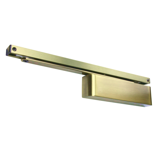 RUTLAND Fire Rated TS.11204 Slide Arm Door Closer Size EN2-4 Polished Brass