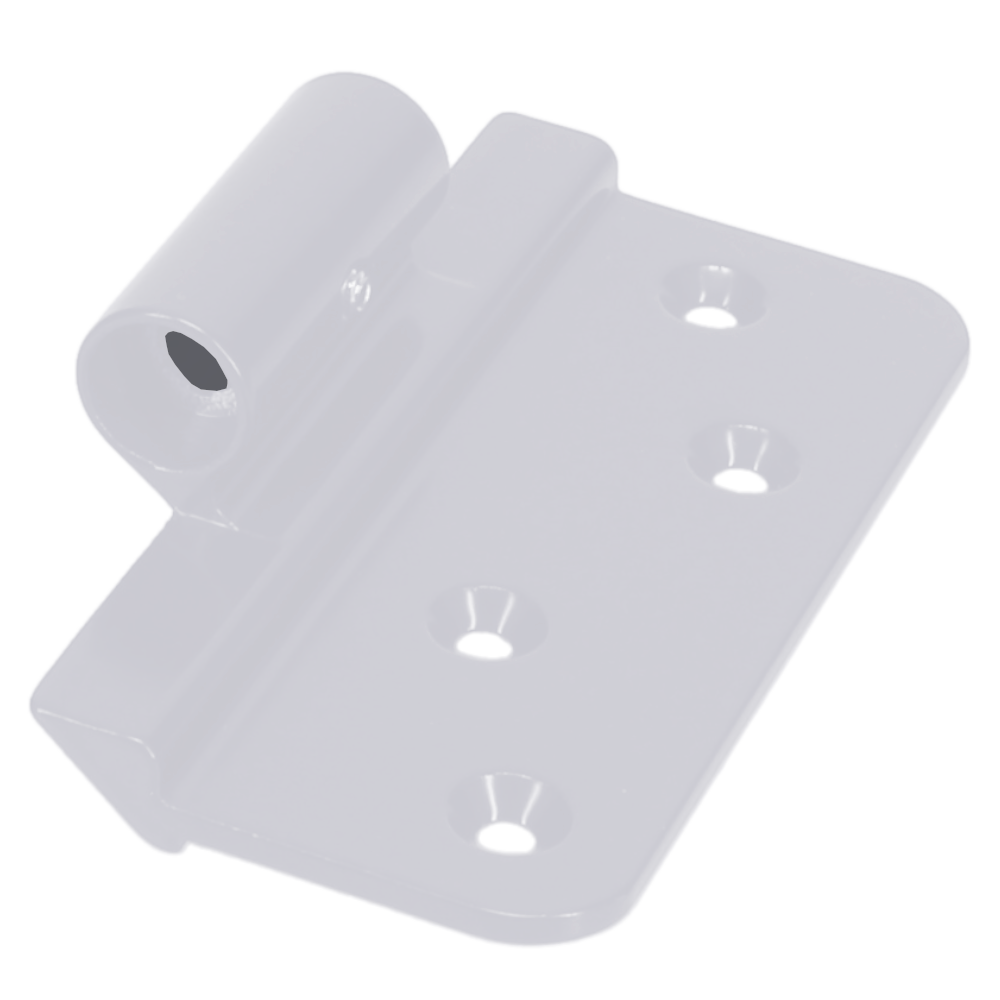 ERA Challenger Hinge Component For Composite & Timber Door Flag - White