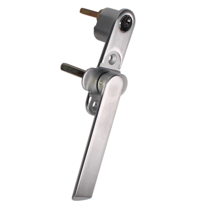 DEBAR Velte Bi-Fold Door Handle With Integrated Lock Satin Chrome