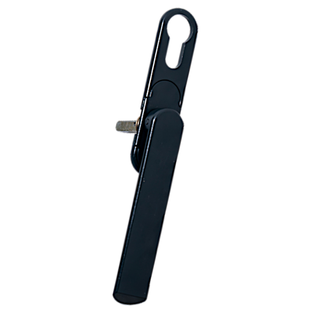 DEBAR Velte Bi-Fold Door Handle With Euro Profile Cut-Out Black