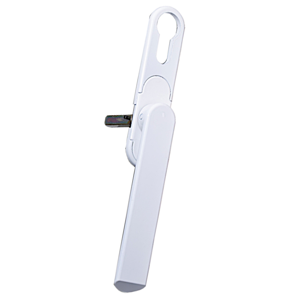 DEBAR Velte Bi-Fold Door Handle With Euro Profile Cut-Out White