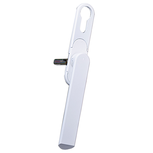 DEBAR Velte Bi-Fold Door Handle With Euro Profile Cut-Out White