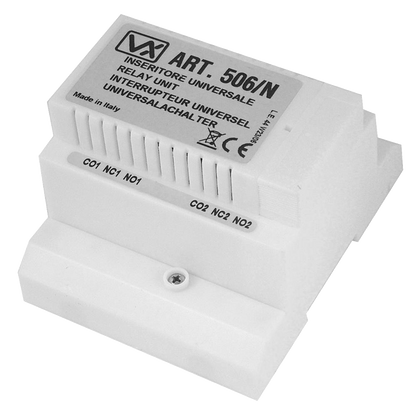 VIDEX 506N 12V/24V AC/DC Relay 506N - White