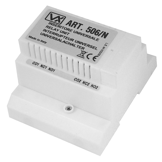 VIDEX 506N 12V/24V AC/DC Relay 506N - White