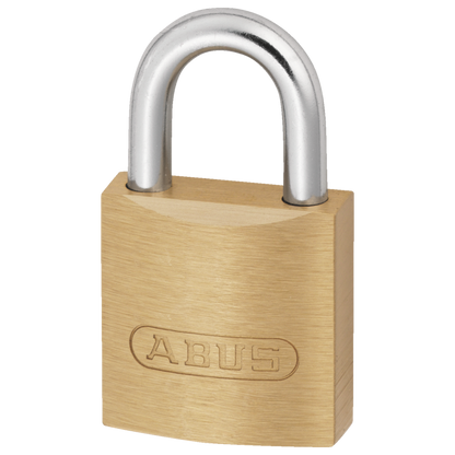 ABUS 713 Series Brass Open Shackle Padlock 20mm Keyed To Differ - Steel