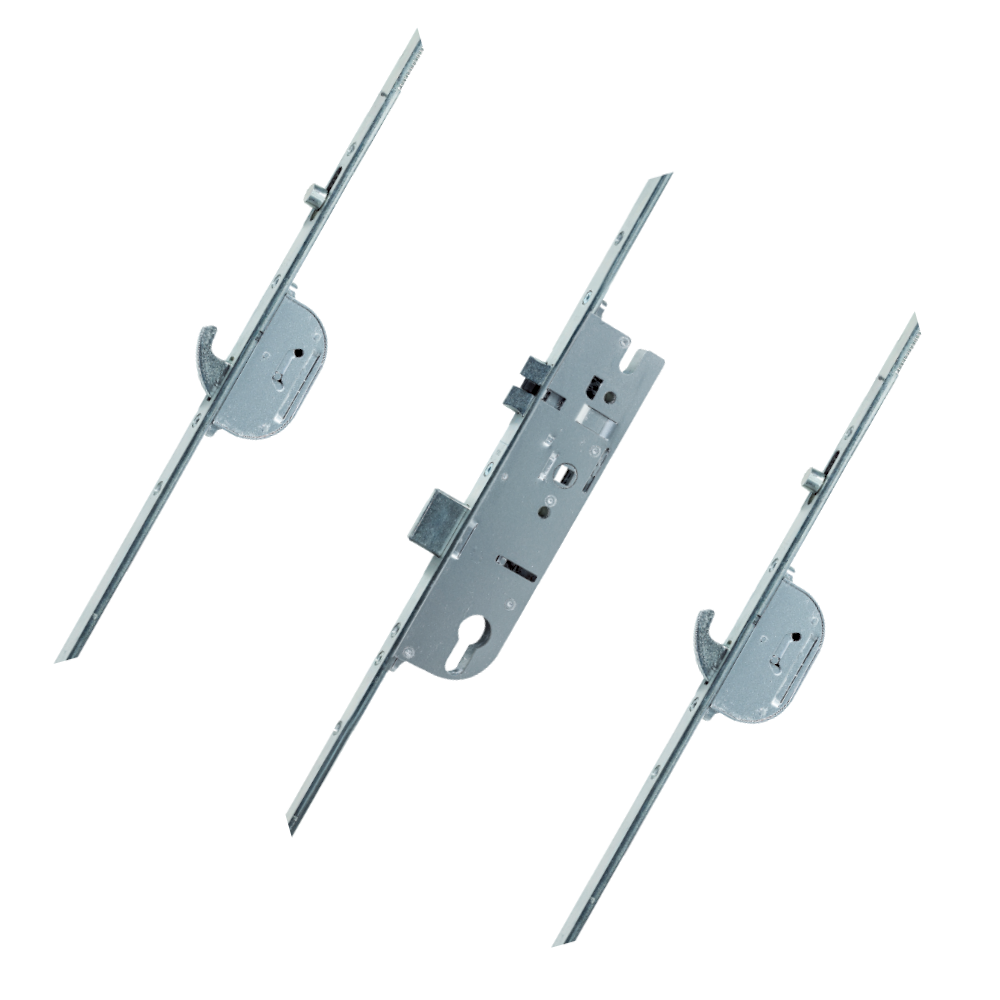 MACO C-TS Latch & Deadbolt 2 Hook 2 Roller French Door Lock 35/92