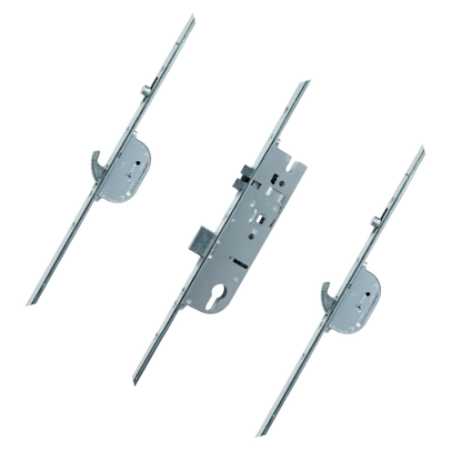 MACO C-TS Latch & Deadbolt 2 Hook 2 Roller French Door Lock 35/92