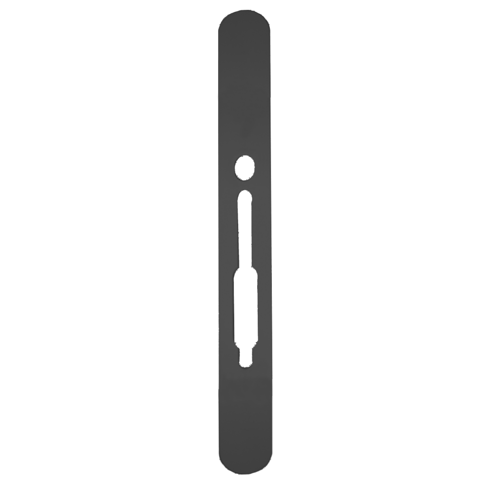 SASHSTOP Torchguard Door Handle Protector Discreet XL 384mm x 40mm Short Below/Below Anthracite 234805 - Anthracite Grey