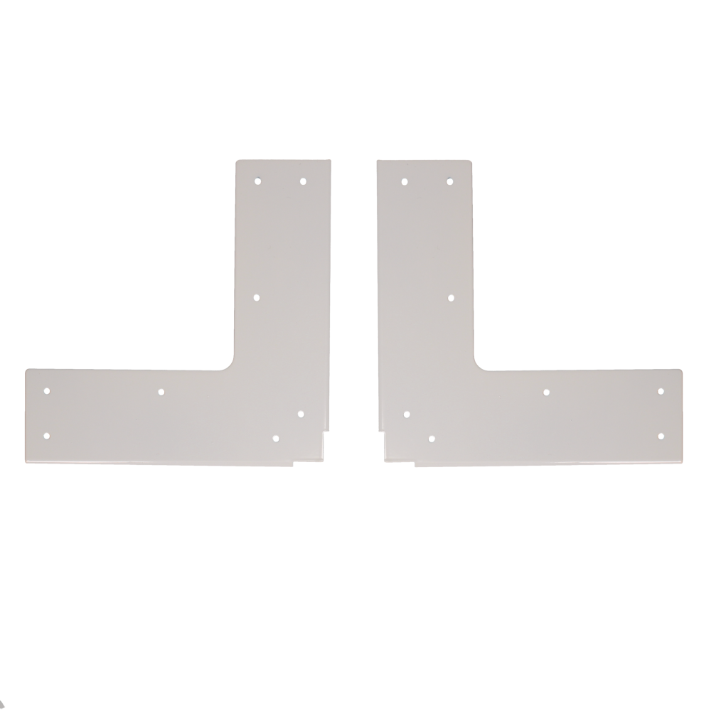 SOUBER TOOLS UPVC Corner Weld Repair Plate 200mm x 200mm (1 Pair) 63mm Depth - White