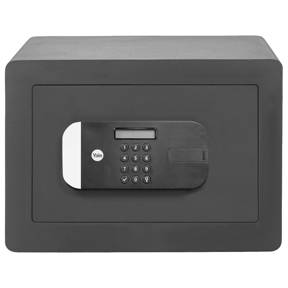 YALE Maximum Security Fingerprint Safe YSFM Range Home Safe - Grey