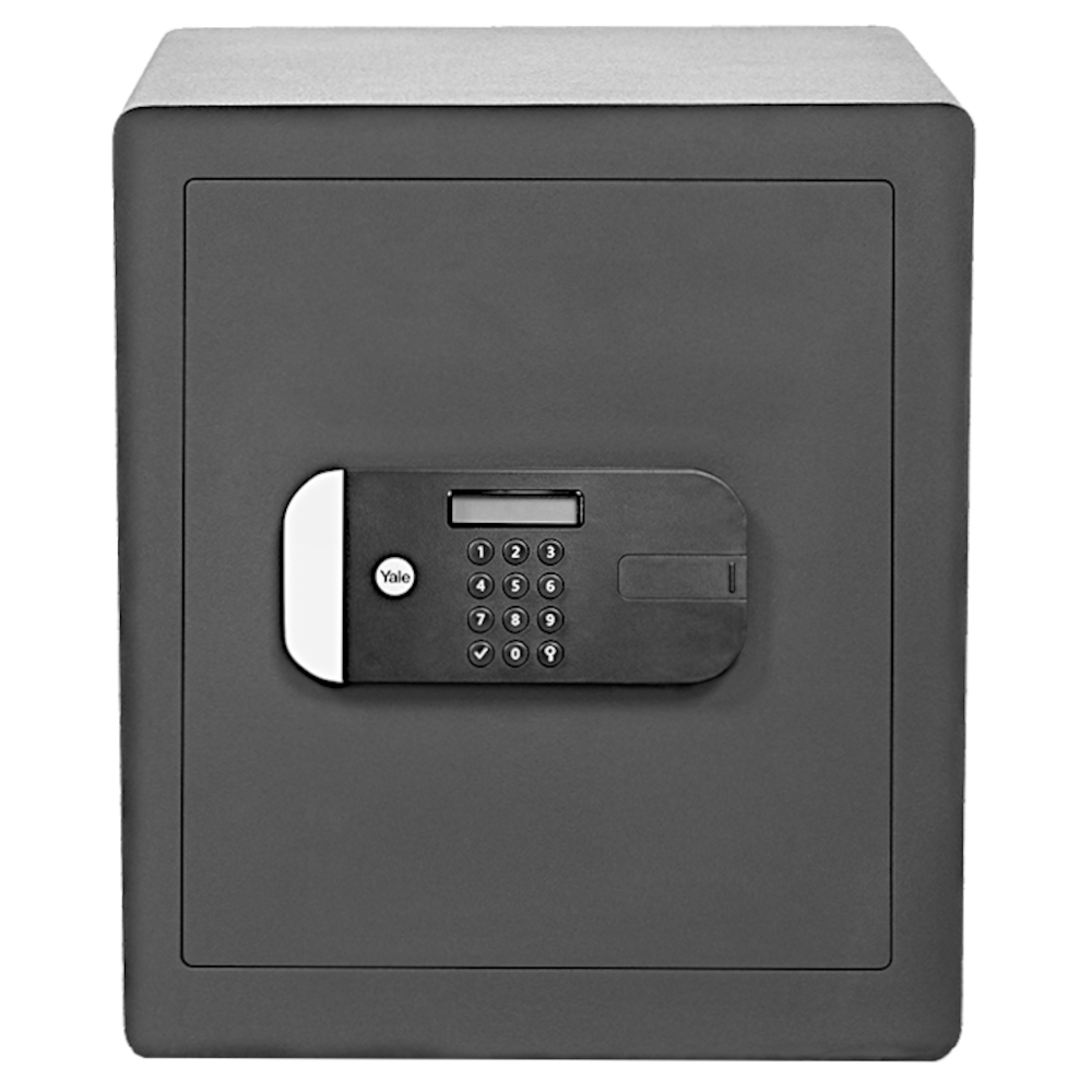 YALE Maximum Security Fingerprint Safe YSFM Range Office Safe - Grey