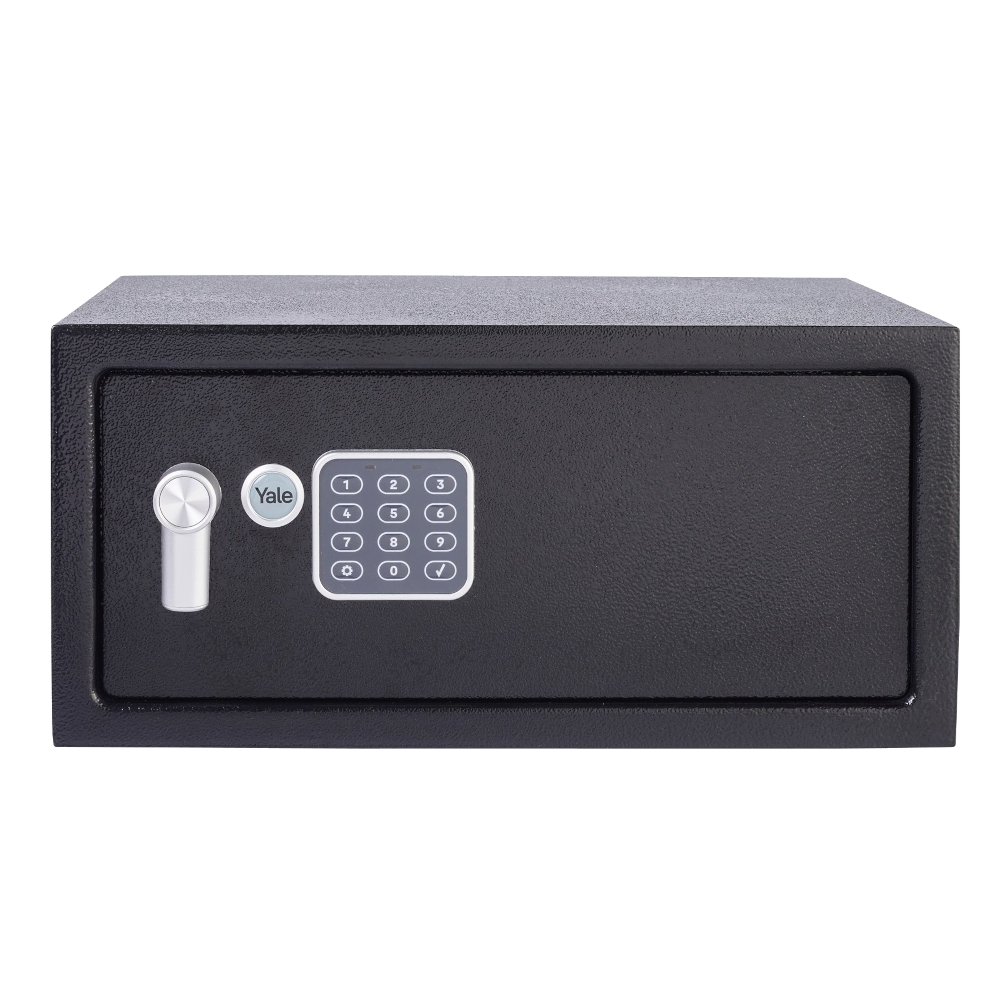 YALE Value Alarmed Electronic Combination Laptop Safe YLC/DB1 Range Laptop Safe - Black