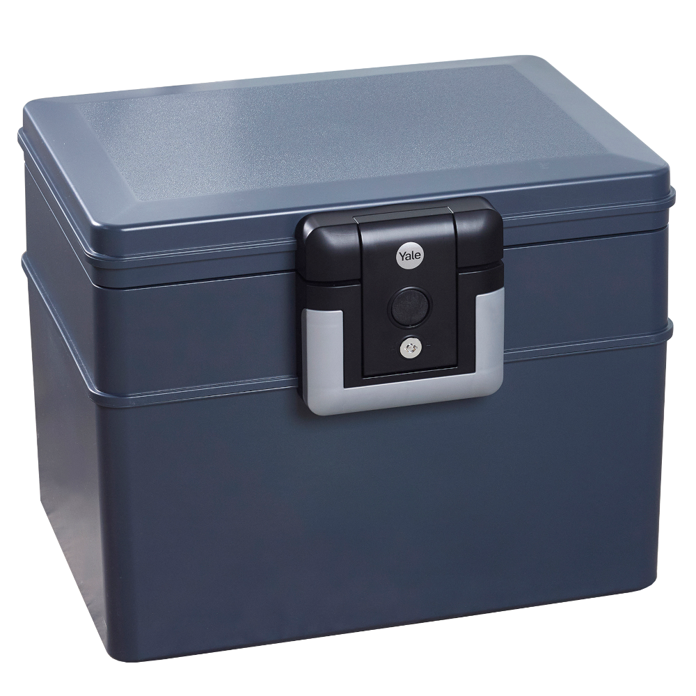 YALE Fire & Water Chest YFWC Range Large - Grey