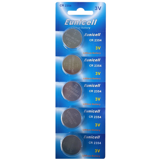 EUNICELL 3V CR2354 Button Cell Battery (5 PER CARD) CR2354