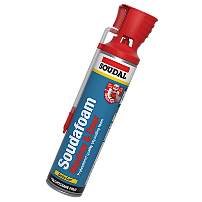 SOUDAL Soudafoam Handheld Window & Door Foam Genius Gun Trigger 600ml - Champagne