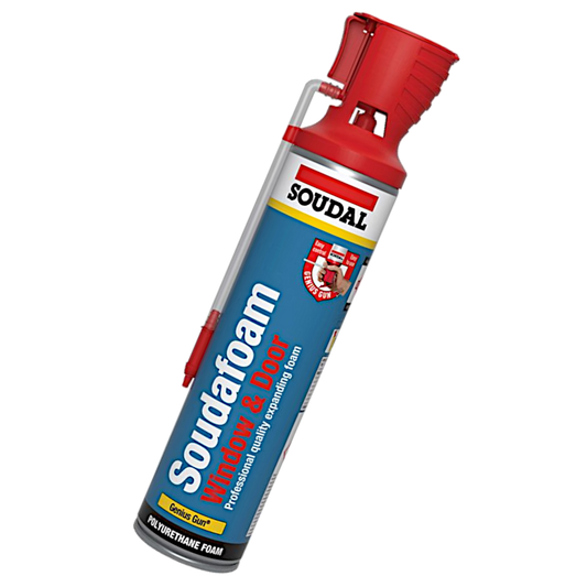 SOUDAL Soudafoam Handheld Window & Door Foam Genius Gun Trigger 600ml - Champagne