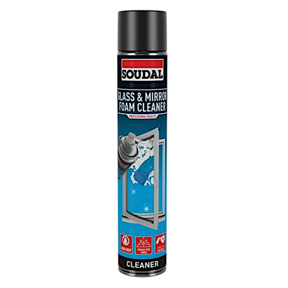 SOUDAL Glass & Mirror Foam Cleaner Aerosol Can 750ml