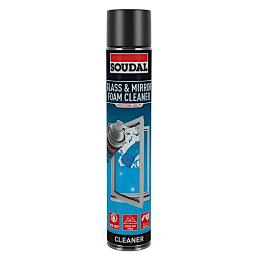 SOUDAL Glass & Mirror Foam Cleaner Aerosol Can 750ml