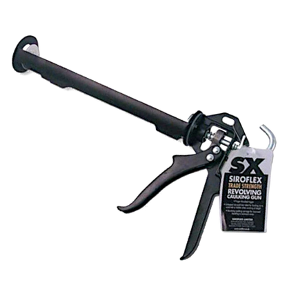 RODO Revolving Caulk Gun Heavy Duty Black