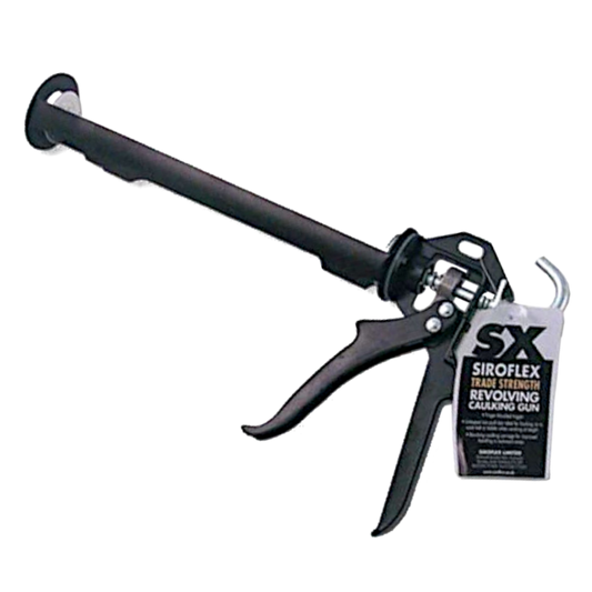 RODO Revolving Caulk Gun Heavy Duty Black