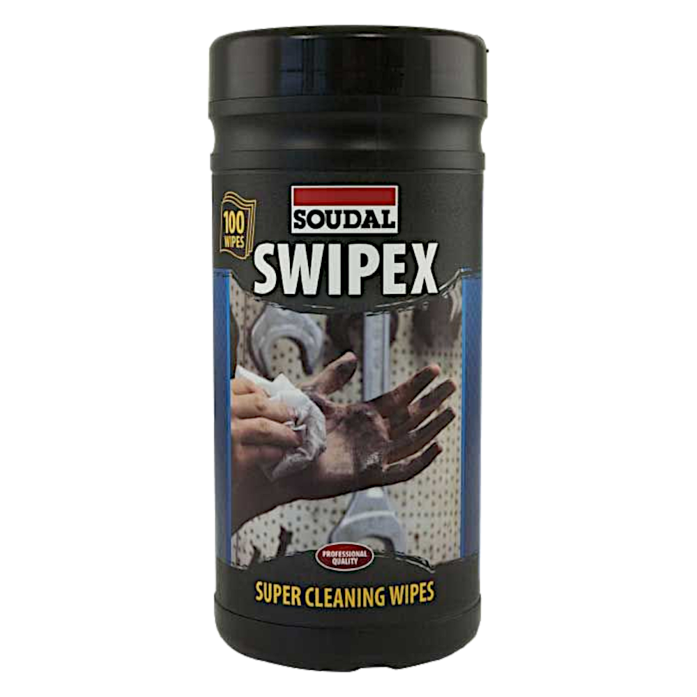 SOUDAL Swipex Cleaning Wipes Tub 100 Wipes