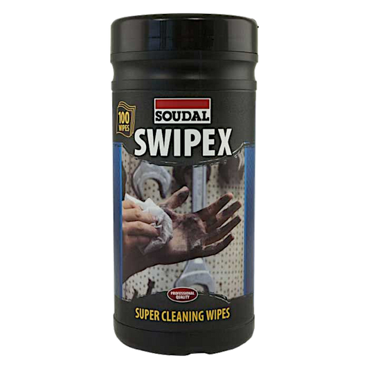 SOUDAL Swipex Cleaning Wipes Tub 100 Wipes