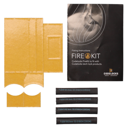 CODELOCKS Fire Intumescent Kit Pack To Suit All Latch Models PFKP LAT Intumescent Kit