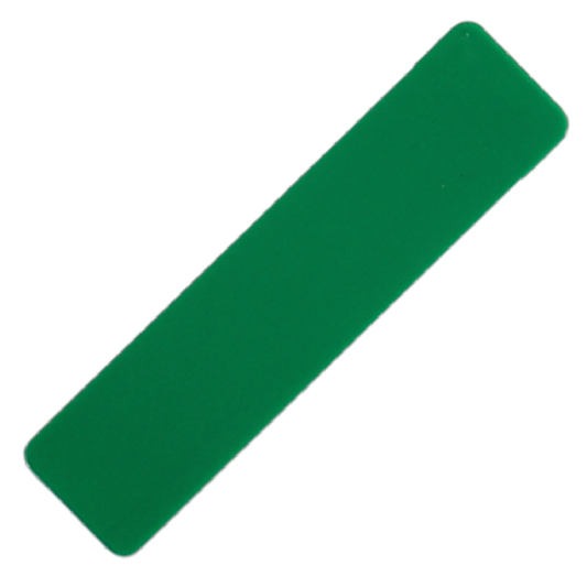 ALDRIDGE Flat Glazing Packers 100mm Length x 30mm Width (1000 PACK) 1mm Depth - Green