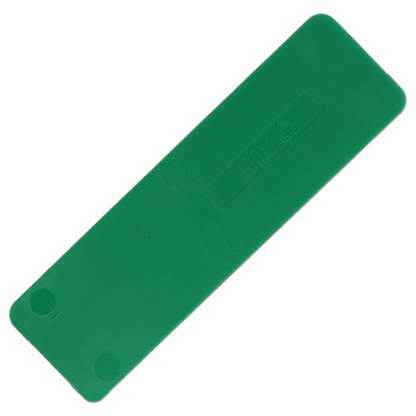 ALDRIDGE Flat Glazing Packers 100mm Length x 32mm Width (1000 PACK) 1mm Depth - Green