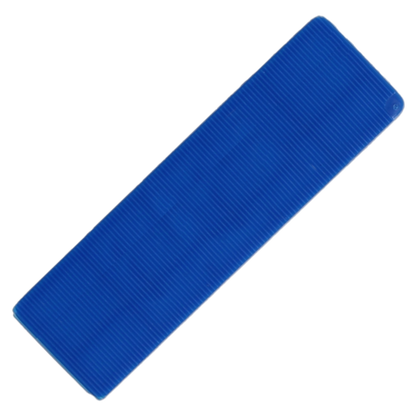 ALDRIDGE Flat Glazing Packers 100mm Length x 32mm Width (1000 PACK) 5mm Depth - Blue