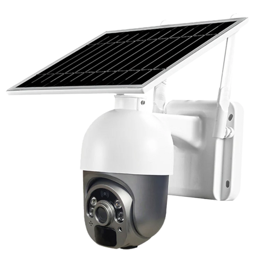 AMALOCK SC3 Wi-Fi 4G Heavy Duty Solar Camera PTZ Silver & White