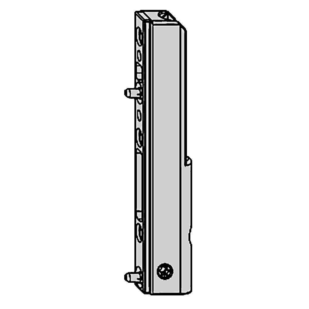 MACO TBT Corner Support 52478 With 3mm Positioning Pin To Suit UPVC Silver