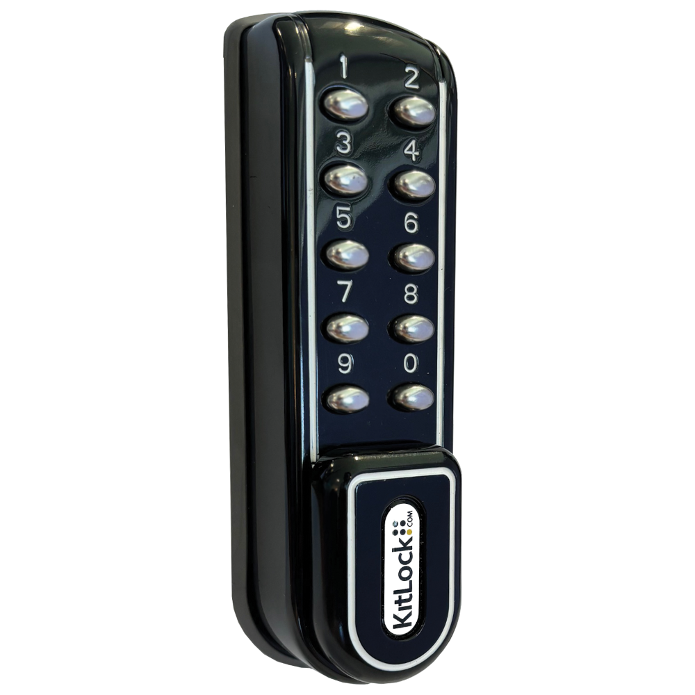 CODELOCKS KL1200 Battery Operated Digital Cabinet Lock Black