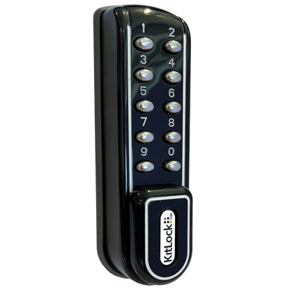 CODELOCKS KL1200 Battery Operated Digital Cabinet Lock Black