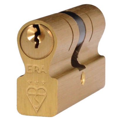 ERA Invincible BS Kitemarked 3 Star Double Cylinder 70mm 35/35 30/10/30 Keyed To Differ - Brass