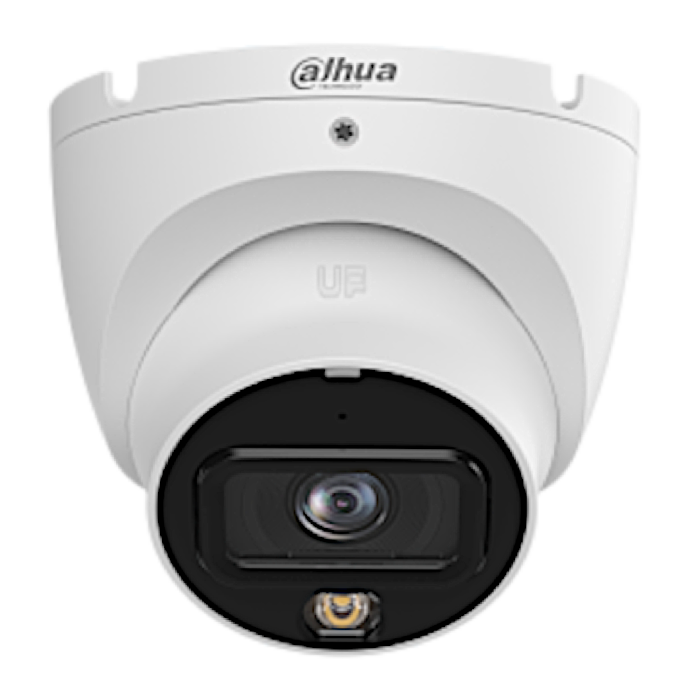 DAHUA IP Turret Dome (Eyeball) Entry Series Network Camera 12V DC 8 MP 1/27 CMOS Sensor - White