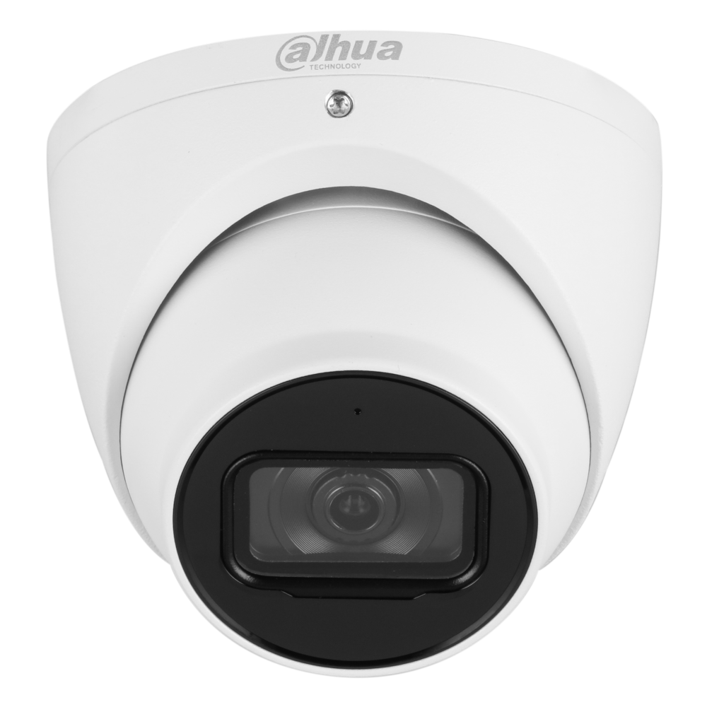 DAHUA IP Turret Dome (Eyeball) 5MP WizSense Series 3 Network Camera 50 Metre IR 12V DC 5MP - White