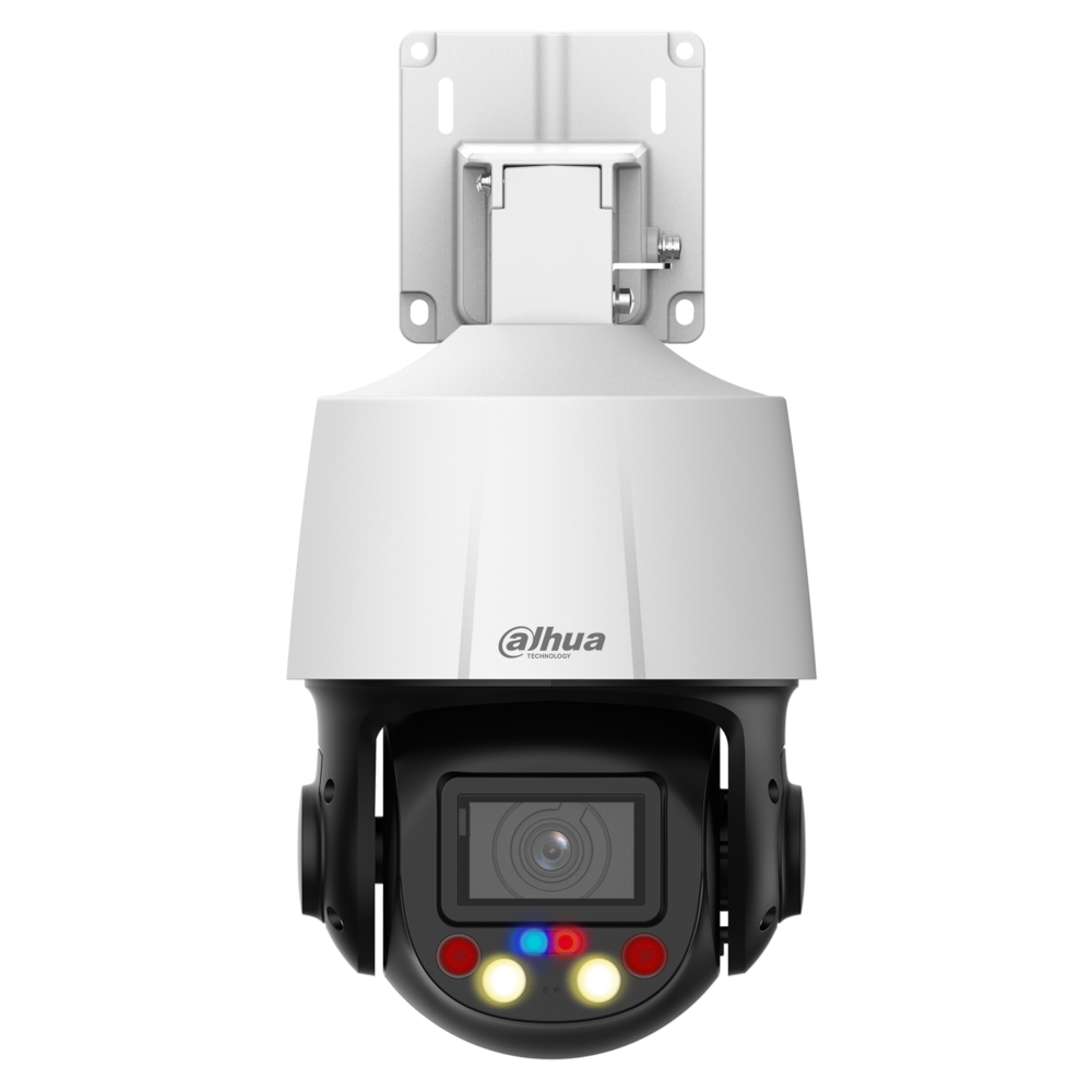 DAHUA IP PTZ WizSense 4MP Network TiOC Camera With 5 x Optical Zoom Active Deterrence 50 Metre IR 12V DC 4MP - White