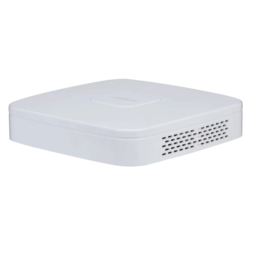 DAHUA NVR 4000 Series 4 Channel WizSense AI Smart Box 4 x POE, 80Mbps Incoming Bandwidth, 4K Output NVR4104-P-EI 1TB HDD - White