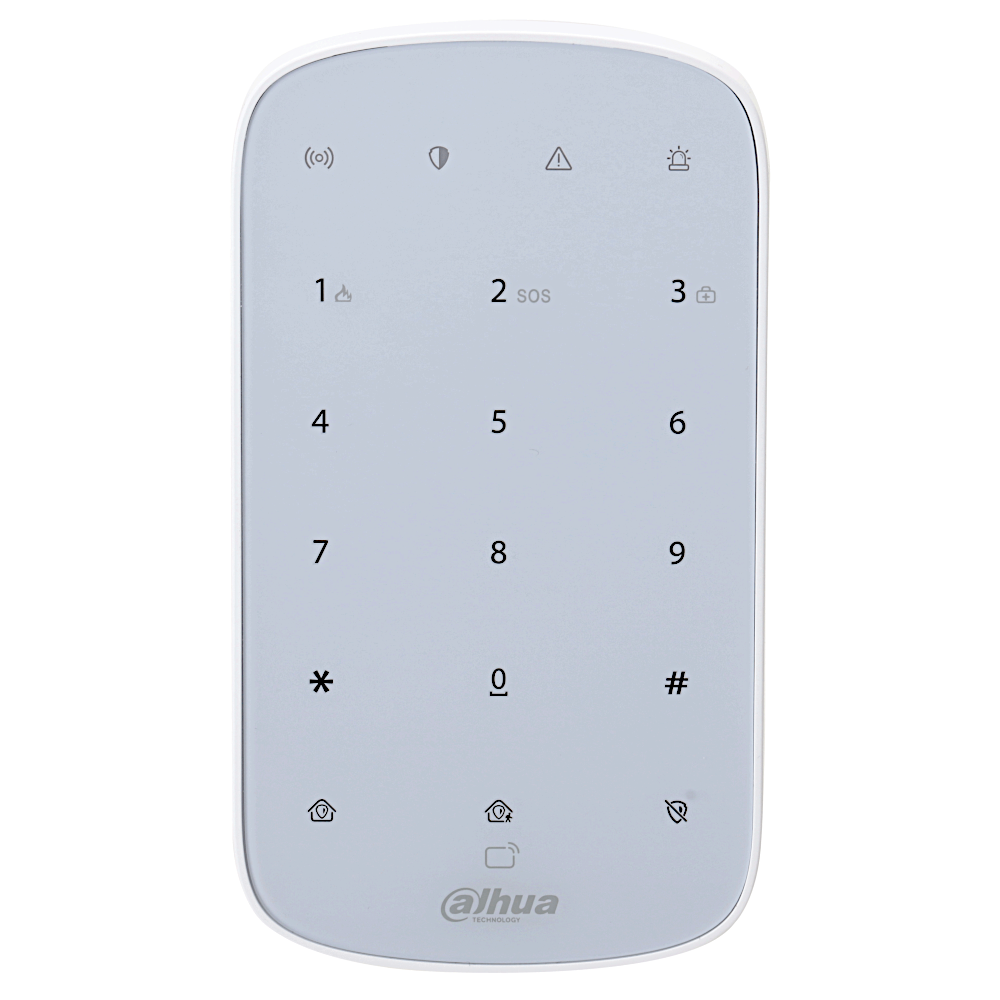 DAHUA Airshield Wireless Keypad ARK30T-W2(868) 15 Button - White