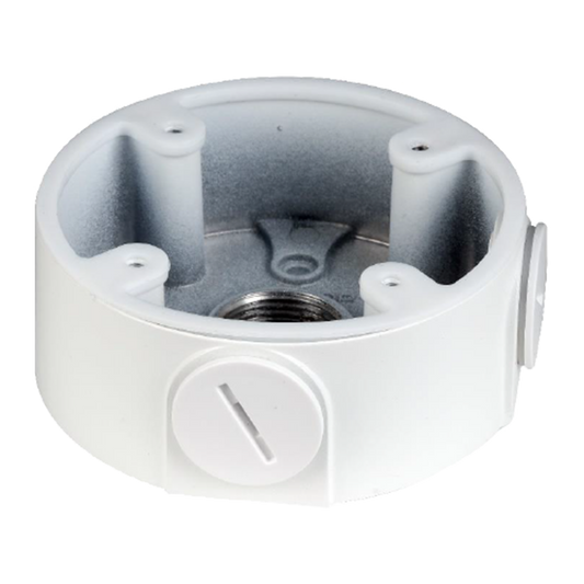 DAHUA PFA13A-E-V2 Round Aluminium Junction Box For TP/TLP Series Turret Dome (Eyeball) Cameras PFA13A-E-V2 - White