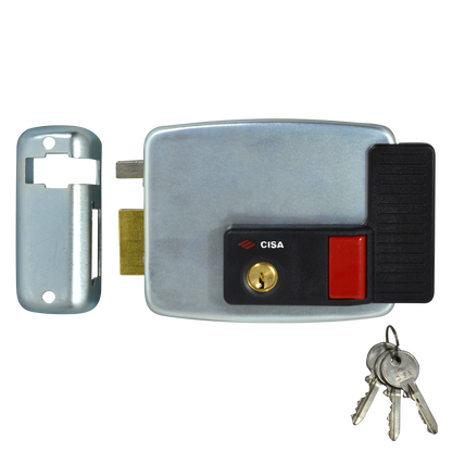 CISA 11931 Series Electric Lock Inward Opening Left Handed - Galvanised