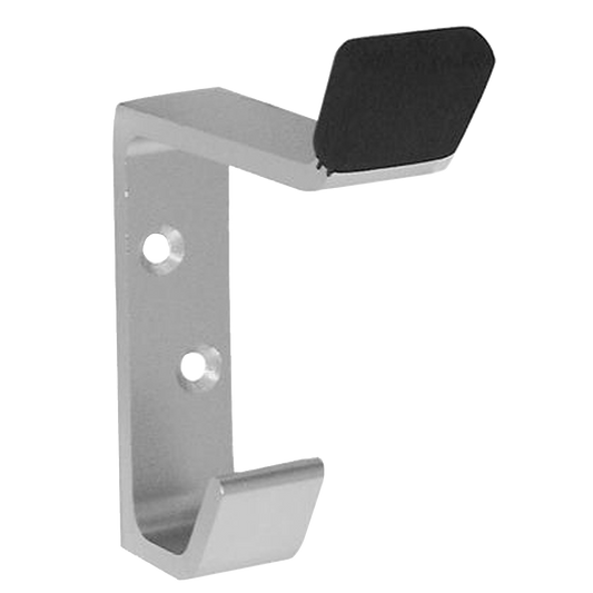 DORTREND 600SA Aluminium Hat & Coat Hook With Buffer Anodised Aluminium