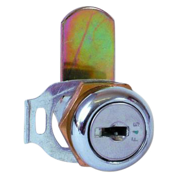 Autopa Parking Post Camlock 20mm Keyed Alike - Chrome Plated