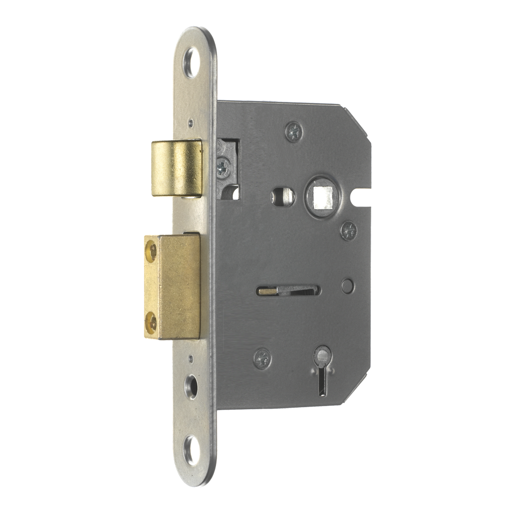 ERA 202 & 302 Viscount 5 Lever Sashlock 76mm Keyed To Differ Pro - Polished Brass