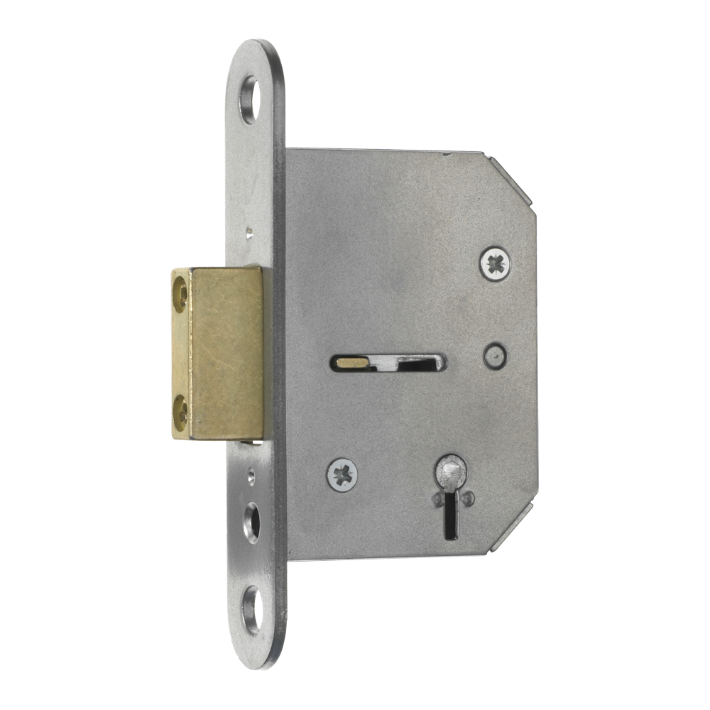 ERA 201 & 301 Viscount 5 Lever Deadlock 76mm Keyed To Differ 301-31 - Polished Brass