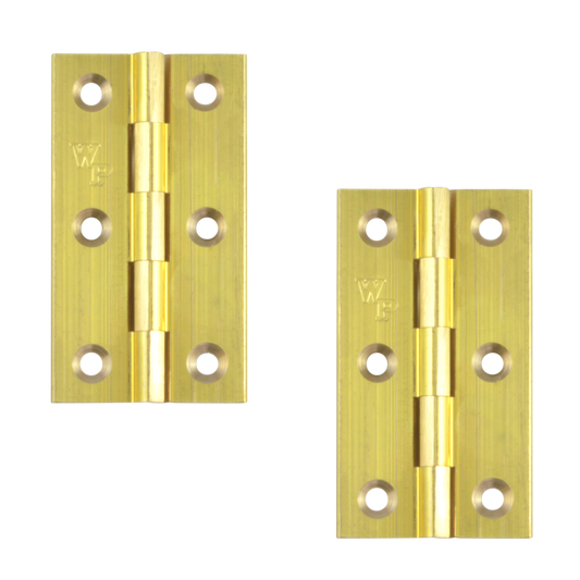 BASTA PARSONS 204 Butt Hinge Brass 1 Pair - Polished Brass